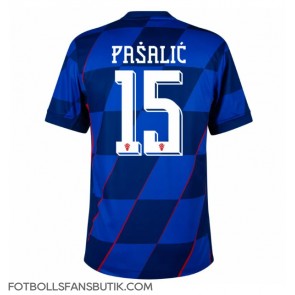 Kroatien Mario Pasalic #15 Replika Bortatröja EM 2024 Kortärmad